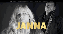 Desktop Screenshot of janna-live.de