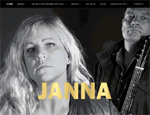 Tablet Screenshot of janna-live.de